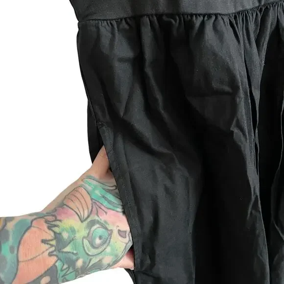 J. Crew Black Midi Dress - Picture 7 of 8